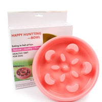 HKM-5670077 Anti-Choke Plastic Dog Bowl - Easy Clean Feeder for Comfortable Eating
