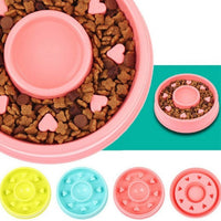 HKM-5670077 Anti-Choke Plastic Dog Bowl - Easy Clean Feeder for Comfortable Eating