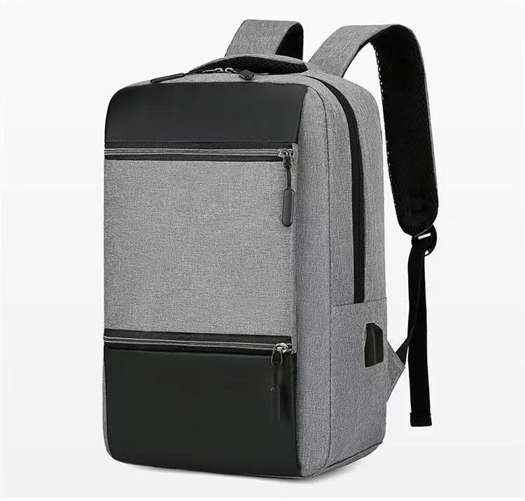 HKM-567123 High Capacity Waterproof Laptop Backpack with USB Charging Port