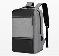 HKM-567123 High Capacity Waterproof Laptop Backpack with USB Charging Port