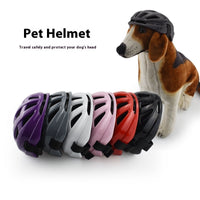 HKM-5672253 Pet Sports Riding Helmet for Dogs - Four Seasons, Various Colors, Safe & Comfortable Fit