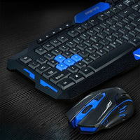 HKM-567379 Wireless Keyboard and Mouse Combo – Ergonomic Design, High Sensitivity, Low Noise Keys, Waterproof Function