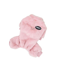 HKM-5674045 Cozy Coral Fleece Fluffy Coat for Small Dogs - Available in Brown, Pink, Gray