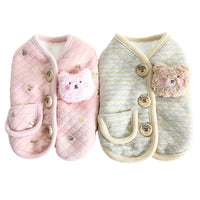 HKM-5674429 Stylish Bronzing Print Vest for Cats and Dogs - Fashionable Cloth Design