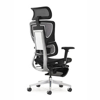 HKM-567507 Ergonomic Adjustable Mesh Office Chair with Footrest for Comfort and Support