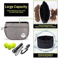 HKM-5676093 Portable Pet Snack Bag for Dog Training and Walks, Durable Oxford Material, Easy Access Design
