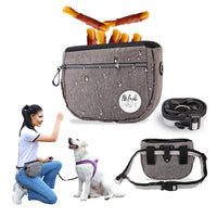 HKM-5676093 Portable Pet Snack Bag for Dog Training and Walks, Durable Oxford Material, Easy Access Design