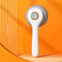 HKM-5677117 Self-Cleaning Slicker Brush for Cats and Dogs - Removes Tangled Hair and Loose Fur