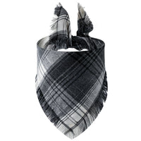 HKM-5677245 Plaid Triangle Scarf for Dogs - Stylish and Comfortable Accessory