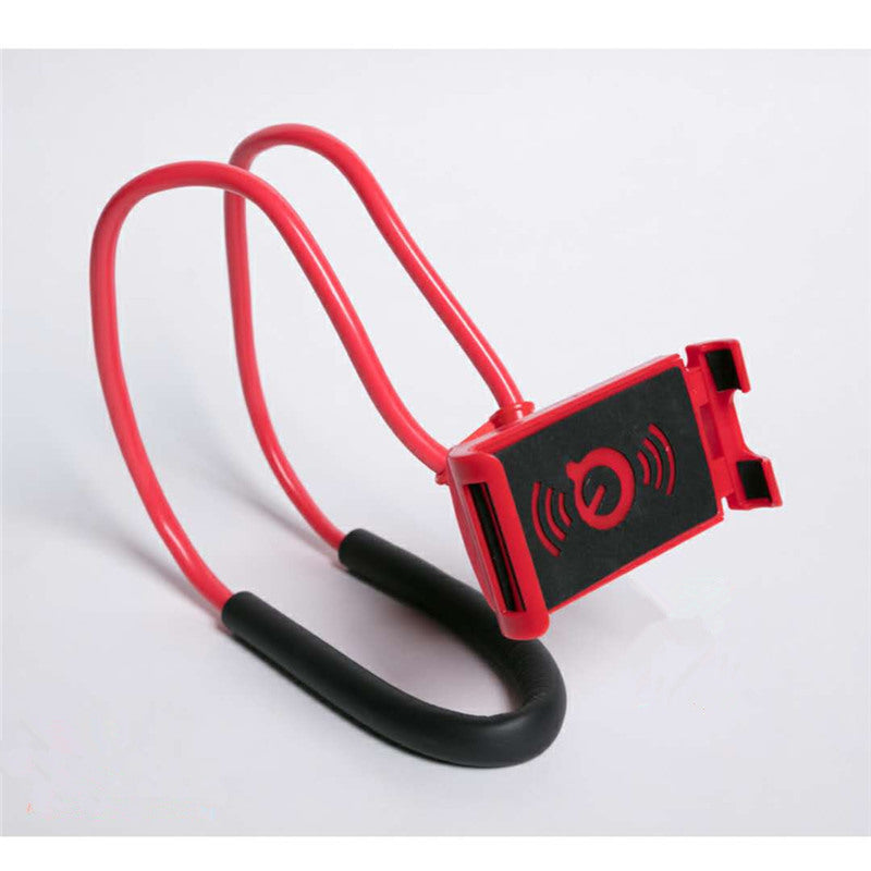 HKM-567763 Flexible 360 Degree Smartphone Holder - Hanging Neck Mobile Support in Various Colors
