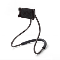 HKM-567763 Flexible 360 Degree Smartphone Holder - Hanging Neck Mobile Support in Various Colors