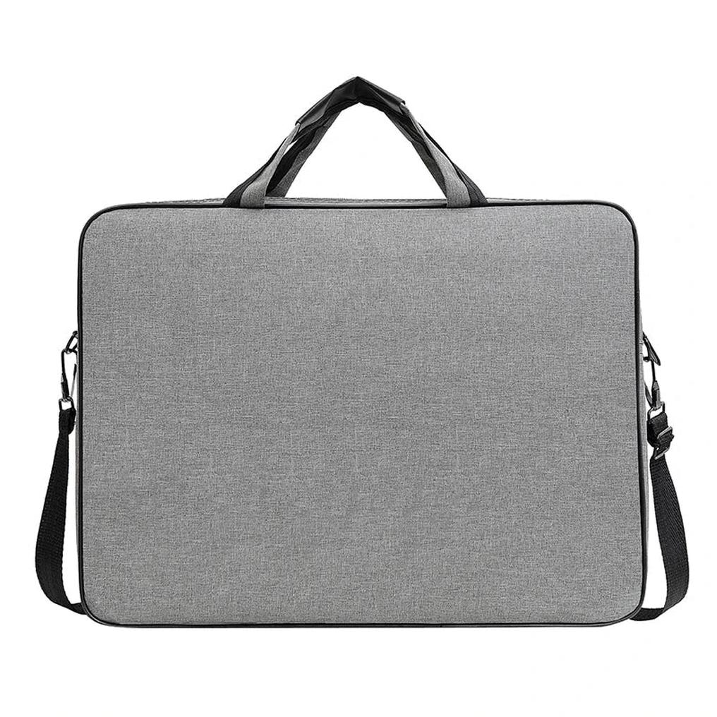HKM-567763 Multifunction Waterproof Oxford Briefcase for Men - Laptop Messenger Bag with Sling Sleeve