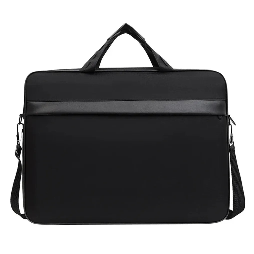 HKM-567763 Multifunction Waterproof Oxford Briefcase for Men - Laptop Messenger Bag with Sling Sleeve