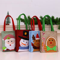 HKM-567827 Christmas Felt Cloth Gift Box with Non-Woven Bag - Soft, Durable Design for Festive Gifting