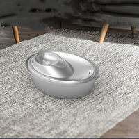 HKM-567827 Stainless Steel Pet Water Dispenser Flow Circulation Filtration