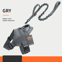HKM-5678909 Durable Adjustable Dog Harness for Medium to Large Breeds, Lightweight 1050D Nylon, Comfortable Fit