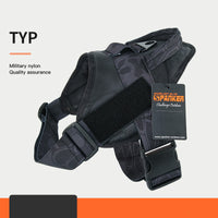 HKM-5678909 Durable Adjustable Dog Harness for Medium to Large Breeds, Lightweight 1050D Nylon, Comfortable Fit