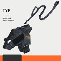 HKM-5678909 Durable Adjustable Dog Harness for Medium to Large Breeds, Lightweight 1050D Nylon, Comfortable Fit
