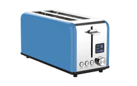 HKM-567955 Digital Toaster with LED Timer Display for Perfectly Toasted Long Slices