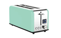 HKM-567955 Digital Toaster with LED Timer Display for Perfectly Toasted Long Slices