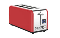 HKM-567955 Digital Toaster with LED Timer Display for Perfectly Toasted Long Slices