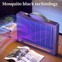 HKM-5679805 UV Light Electric Shock Mosquito Killer Lamp with USB Charging - Portable Low Noise Insect Trap