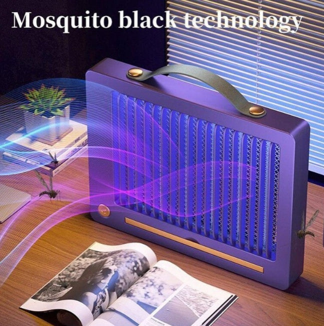 HKM-5679805 UV Light Electric Shock Mosquito Killer Lamp with USB Charging - Portable Low Noise Insect Trap
