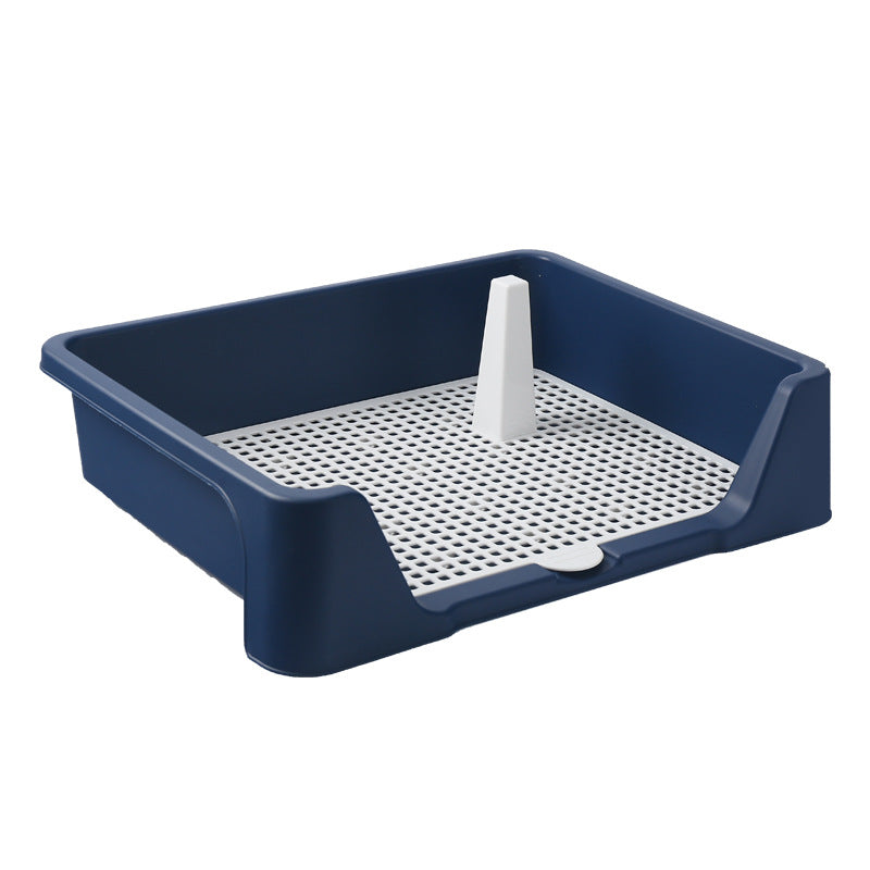 HKM-5681085 Large Anti-Stepping Stool Urinal for Dogs - Solid Color Options Available