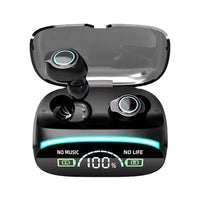 HKM-568211 Wireless Gaming Earbuds with Active Noise Cancellation and Digital Display Battery Power Bank