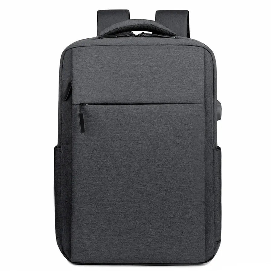 HKM-568275 Custom Logo Large Capacity Travel Laptop Backpack with USB Charging for Outdoor Use