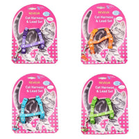 HKM-5684669 Reflective Cat Chest Strap with Anti-Lost Design - Luminous Patterns in Multiple Colors