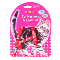 HKM-5684669 Reflective Cat Chest Strap with Anti-Lost Design - Luminous Patterns in Multiple Colors