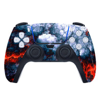 HKM-568531 Stylish Skin Sticker for PS5 Controllers - Easy to Apply and Remove, Protects Against Dust and Scratches