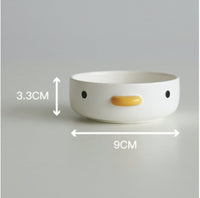 HKM-5685565 Ceramic Slanted Tall Pet Water Bowl with Waterproof Placemat for Dogs and Cats