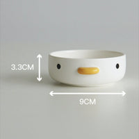 HKM-5685565 Ceramic Slanted Tall Pet Water Bowl with Waterproof Placemat for Dogs and Cats