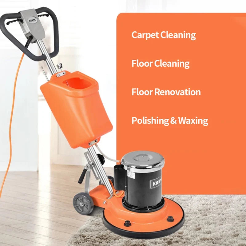 HKM-568787 20 Inch Floor Scrubber with 2.5HP Motor for Waxing, Polishing, and Cleaning Tasks