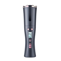 HKM-568851 Rechargeable Mini Automatic Curling Iron - USB Travel Hair Curler with 5000mAh Battery and Lightweight Design