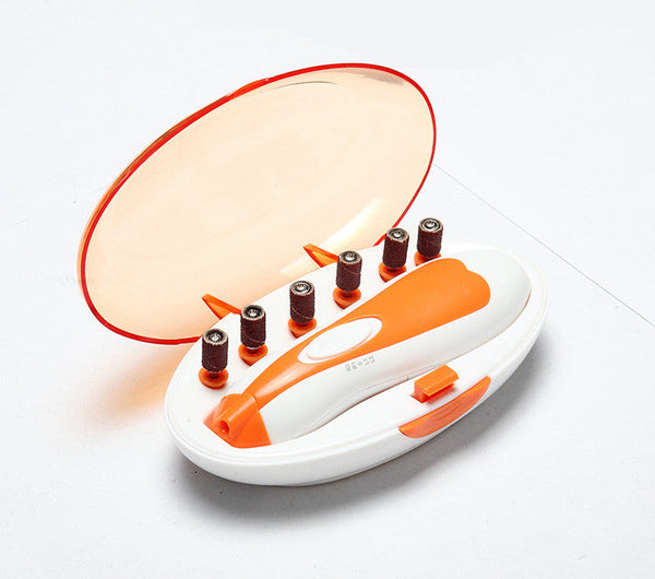 HKM-5689149 Electric Nail File and Pet Nail Reshaping Tool - Battery Operated, ABS Material