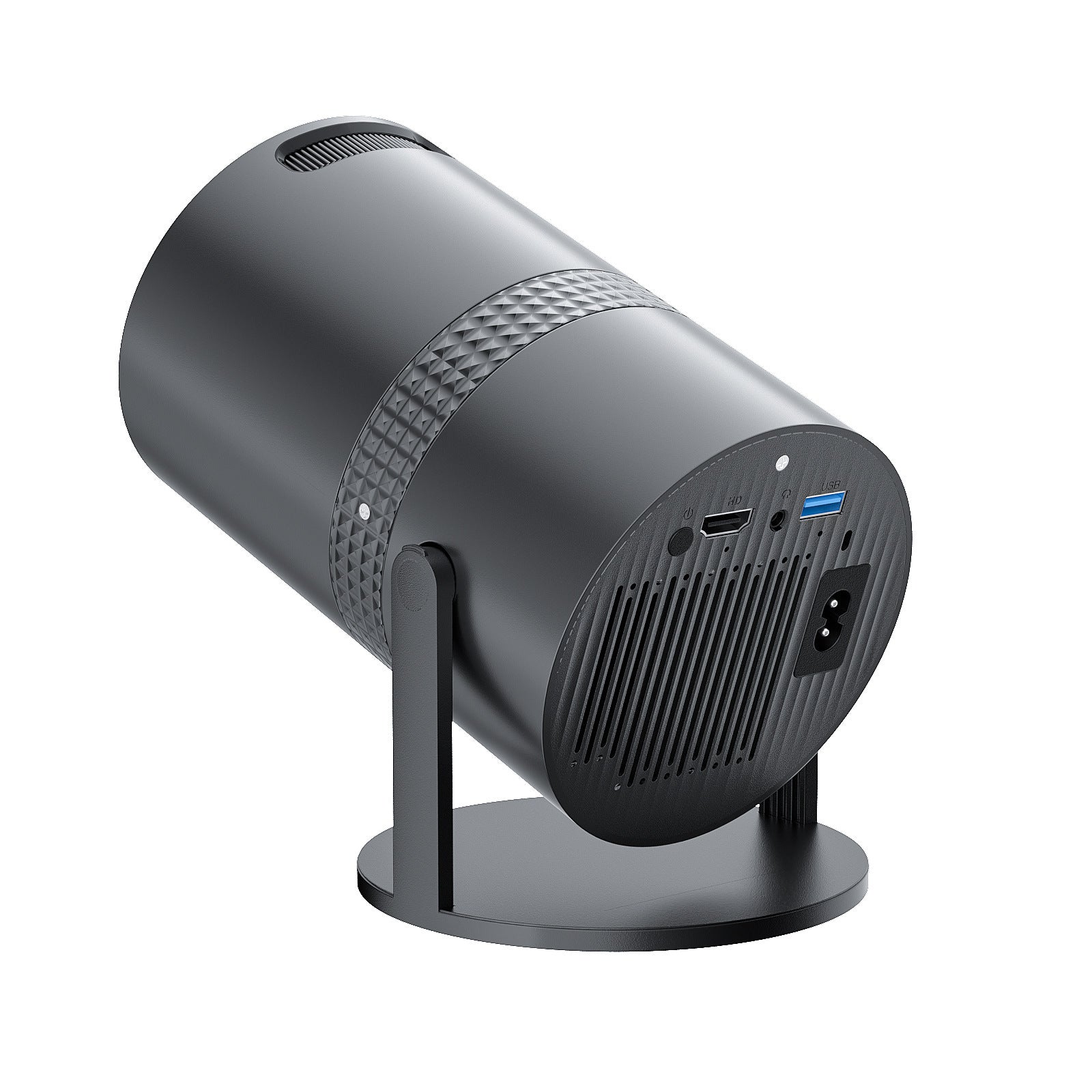 HKM-569043 P300 Android Portable Home Theater Projector - 1080p HD Resolution, 120 ANSI Brightness