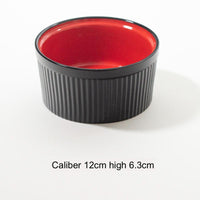 HKM-5691325 Slightly Flawed Ceramic Cat Bowl - Various Color Options Available