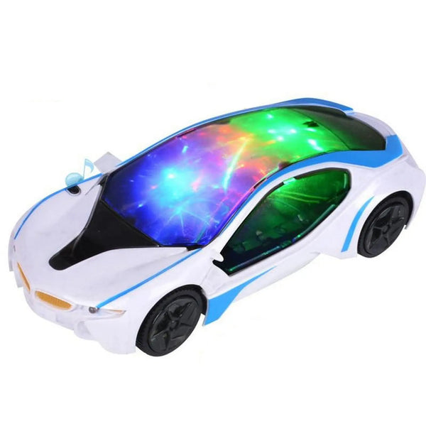 HKM-569171 3D LED Flashing Light Supercar Electric Toy for Kids Ages 2-13