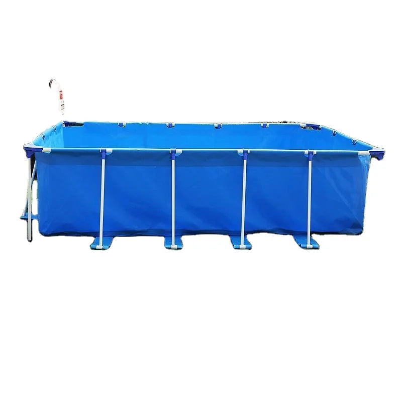 HKM-569235 Easy-Install Above Ground Swimming Pool for Outdoor Family Fun and Clean Sanitary Enjoyment