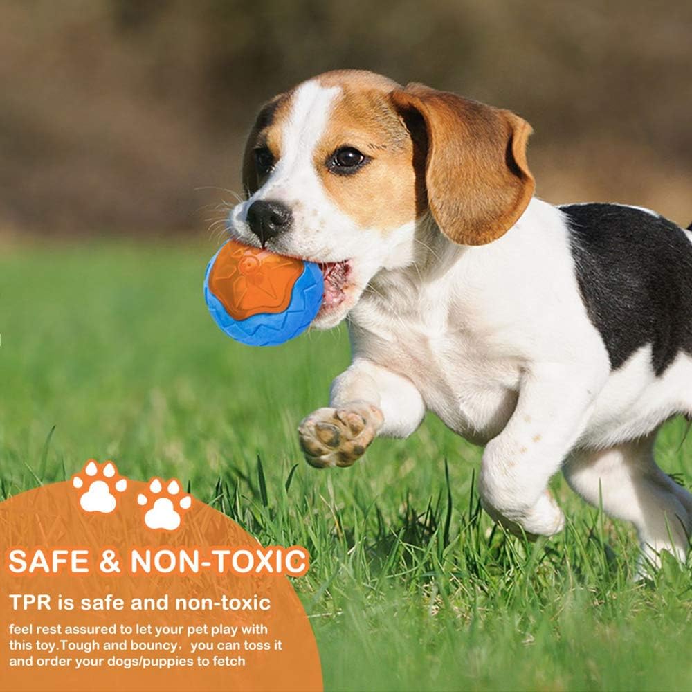 HKM-5692605 Interactive Floating Dog Squeaky Toys for Fetch and Play - Water-Friendly Chew Toys