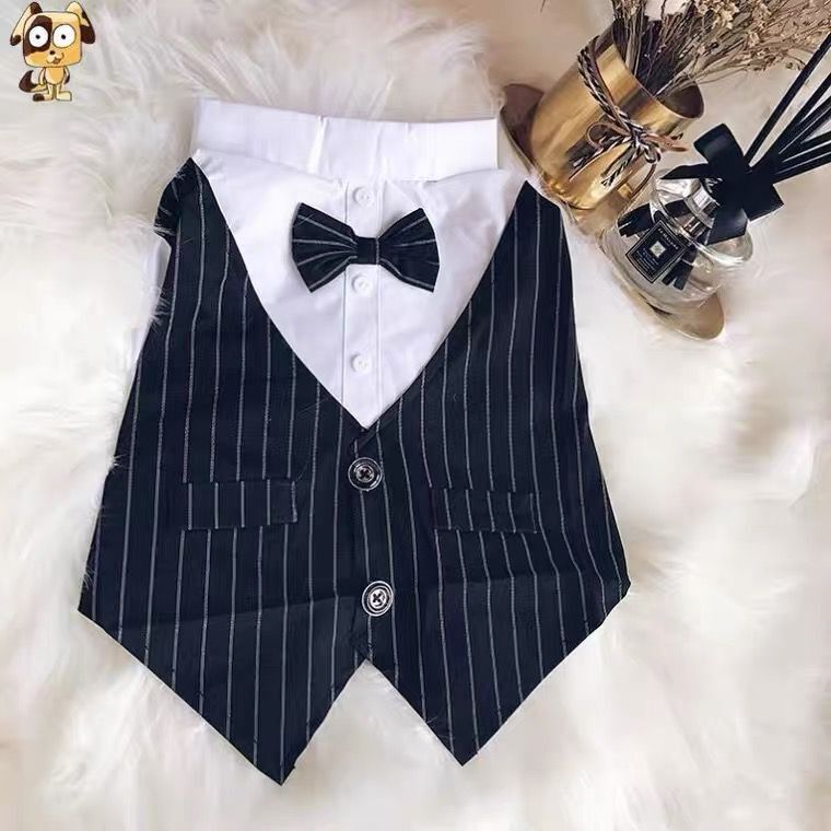 HKM-5693501 Elegant British Style Dog Suit Coat for All Sizes