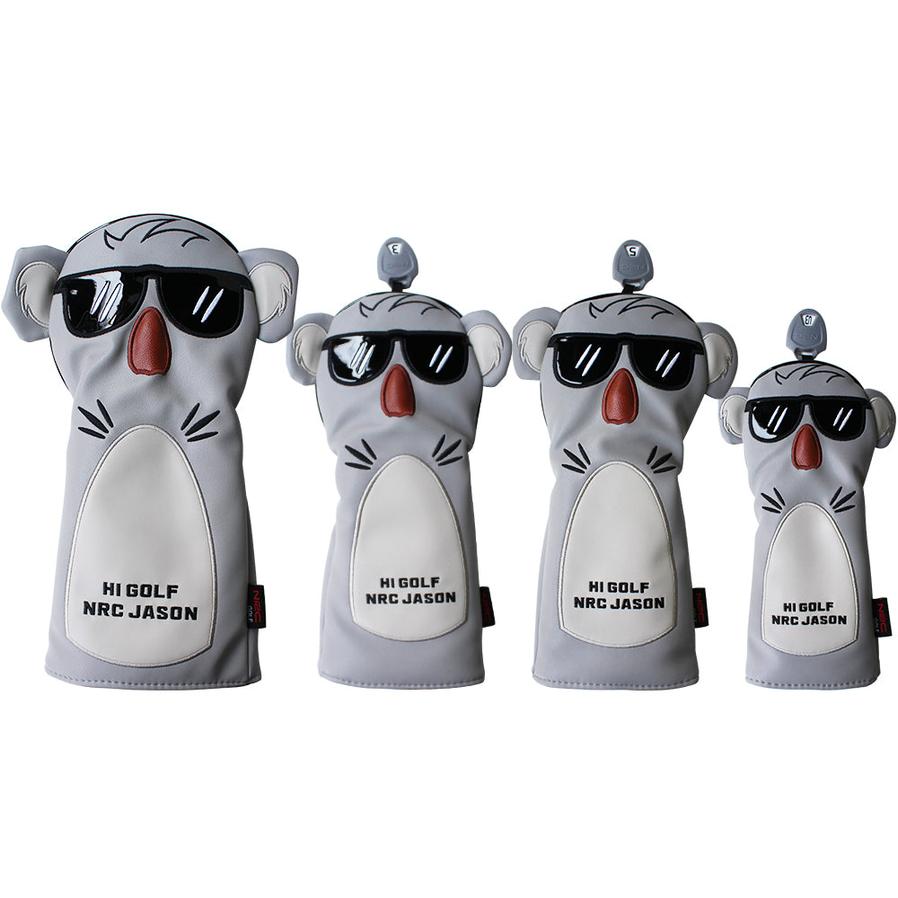 HKM-569555 Cute Koala Cartoon Golf Club Head Cover for Stylish Protection