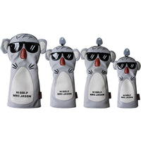 HKM-569555 Cute Koala Cartoon Golf Club Head Cover for Stylish Protection