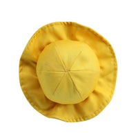HKM-5695933 Fashionable Pet Sun Hat in Plaid Design - Casual Polyester for Small to Medium Dogs