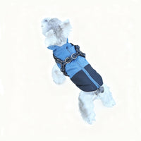 HKM-5696701 Waterproof Casual Cotton Pet Jacket in Red, Sapphire Blue, Army Green - Sizes S to XXL Available
