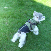HKM-5696701 Waterproof Casual Cotton Pet Jacket in Red, Sapphire Blue, Army Green - Sizes S to XXL Available