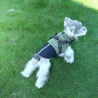 HKM-5696701 Waterproof Casual Cotton Pet Jacket in Red, Sapphire Blue, Army Green - Sizes S to XXL Available